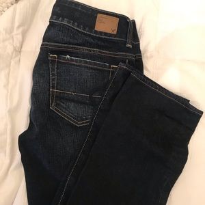 AE dark Capri jeans
